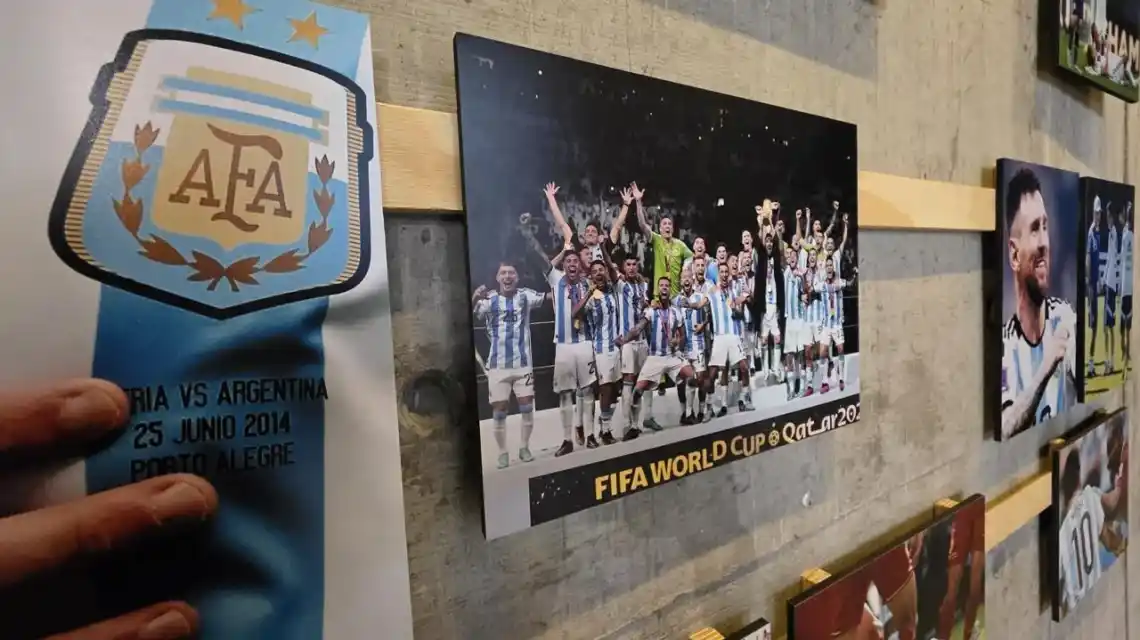 Muestra Messi
