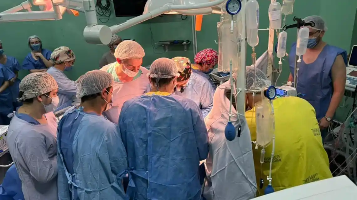 Médicos de la provincia realizaron una ablación de corazón inédita en Latinoamérica