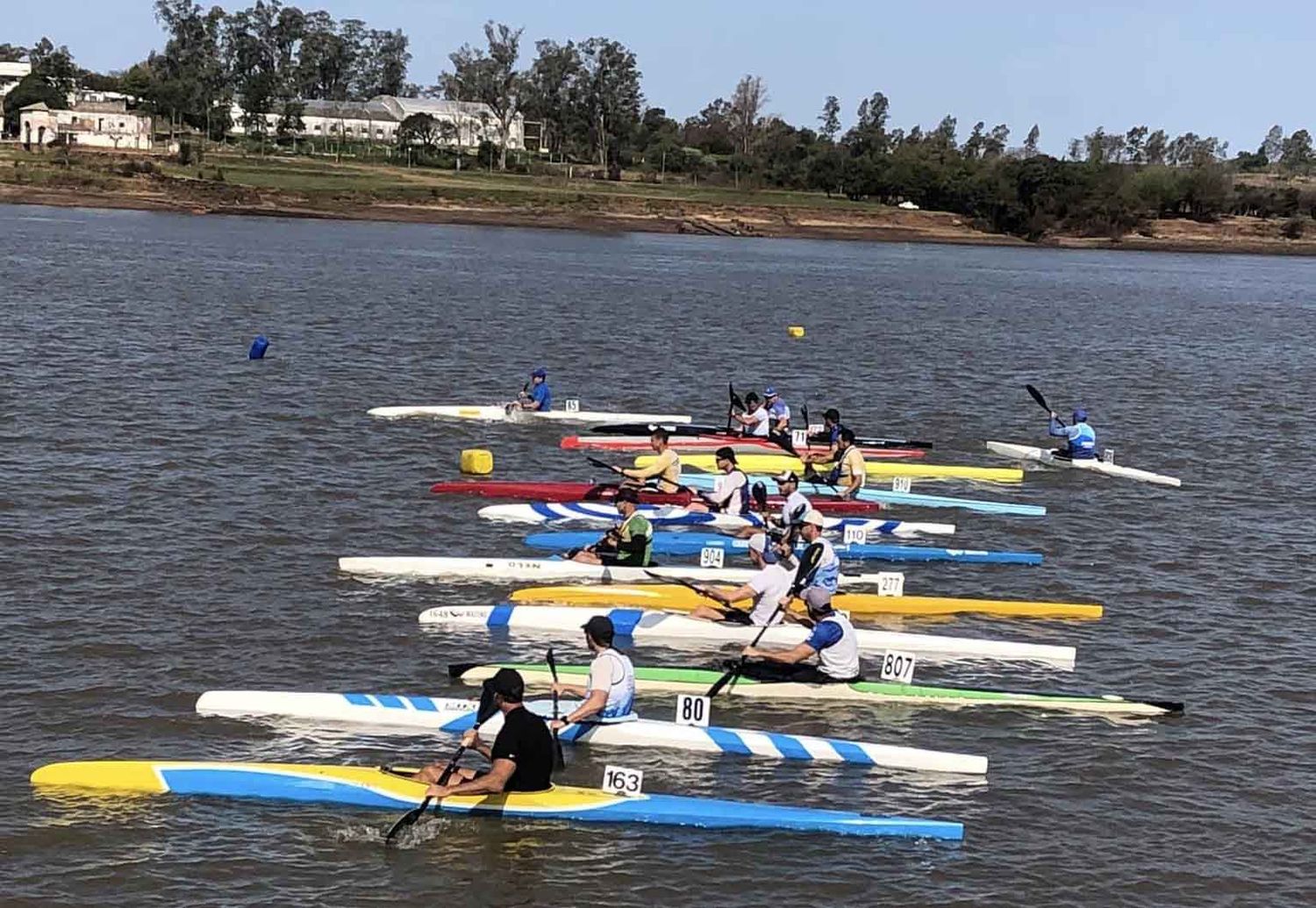 Concordia fue el epicentro del canotaje y SUP con la 3ra fecha del Campeonato Entrerriano