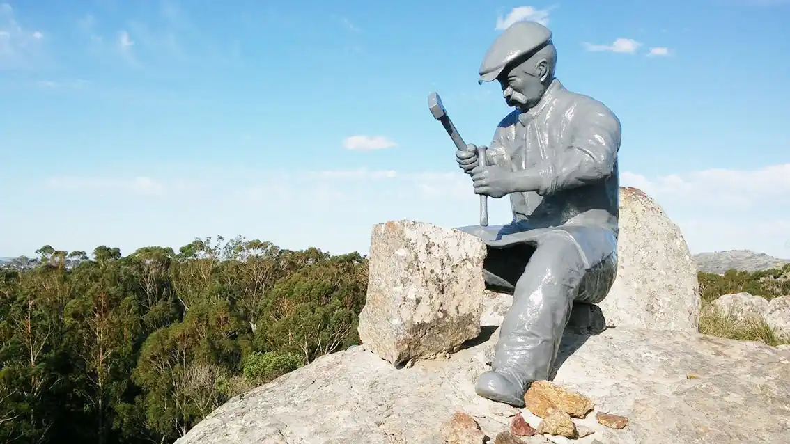 Monumento al picapedrero, Tandil.