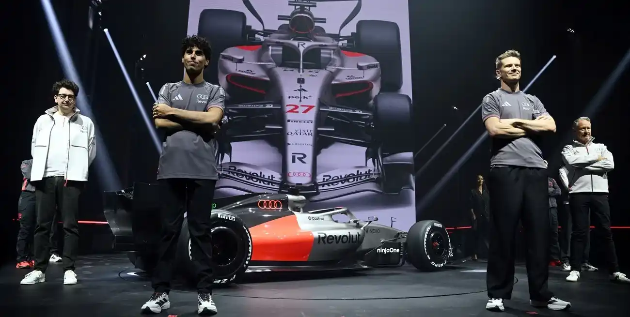Nico Hülkenberg y Gabriel Bortoleto serán los pilotos del debut en 2026. Foto: Reuters