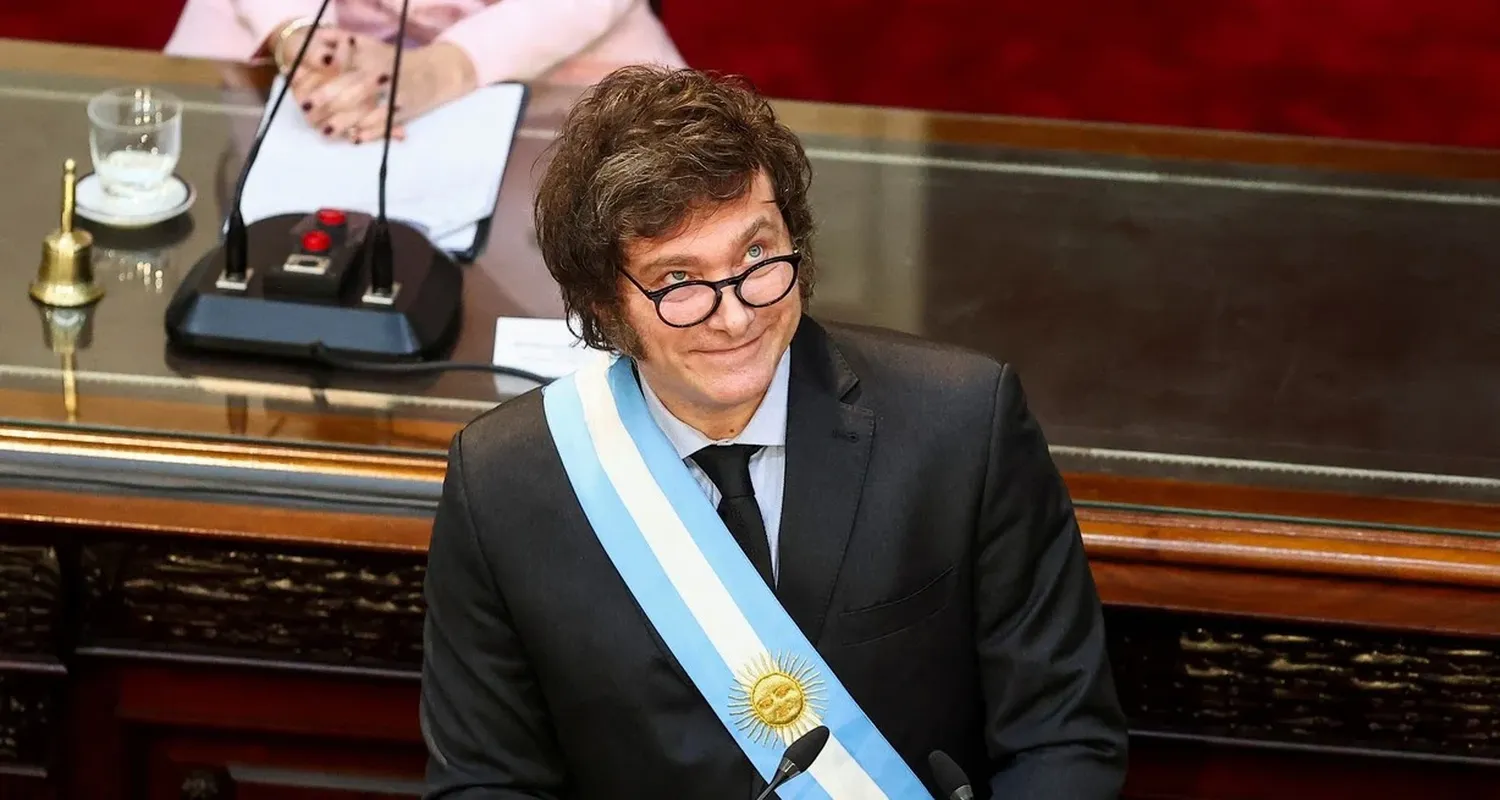 El presidente Javier Milei anunció el envío al Congreso de un "paquete de leyes anticasta". Crédito: Reuters/Agustin Marcarian