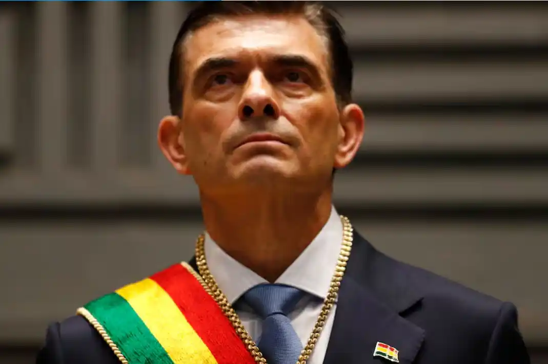 Rodrigo Paz, presidente de Bolivia