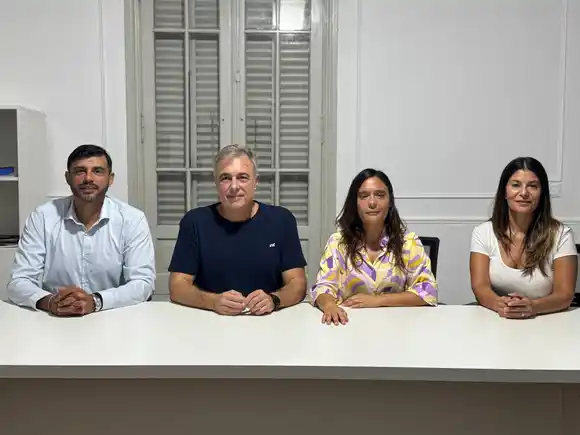 Con el apoyo de Luis Castellano, Valeria Soltermam presentó su lista y propuestas