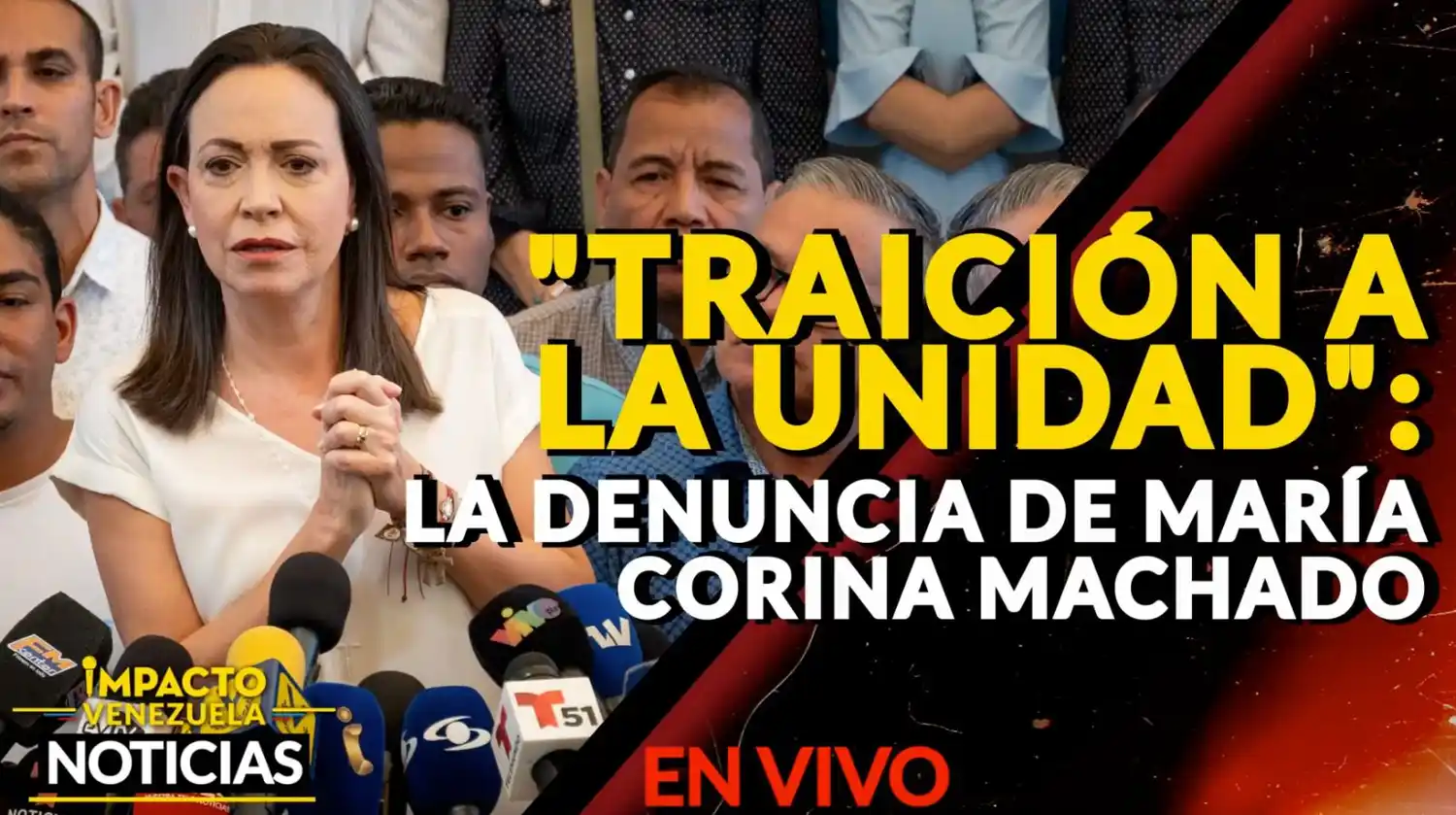 MARÍA CORINA DESCONOCE a Manuel Rosales: «mi candidata es Corina Yoris» – VIDEO