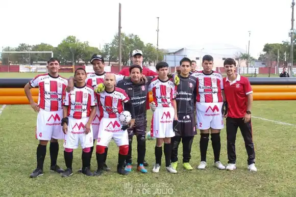 La fecha del Fútbol para ciegos se juega en el "Germán Soltermam" 