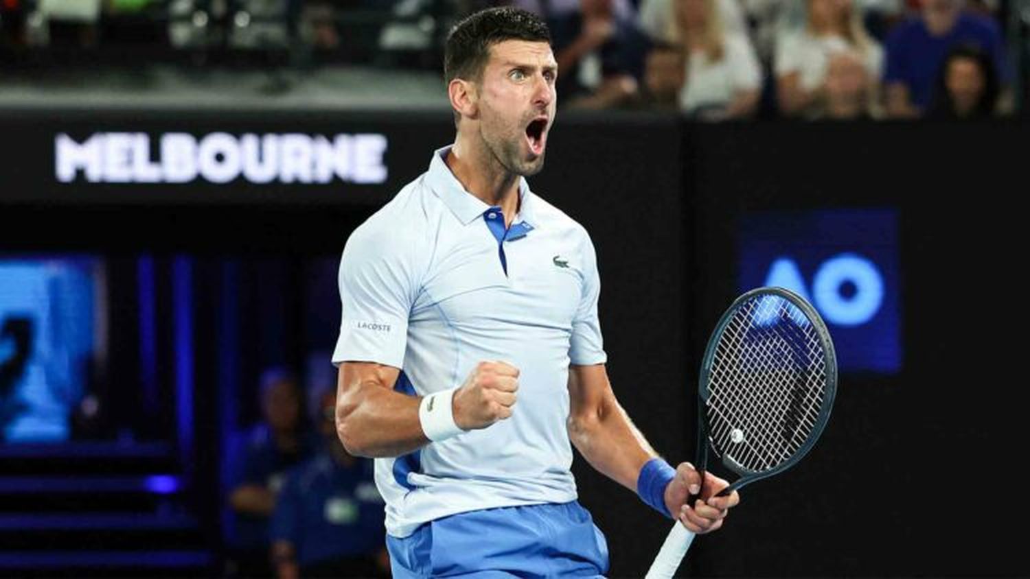 El serbio Novak Djokovic