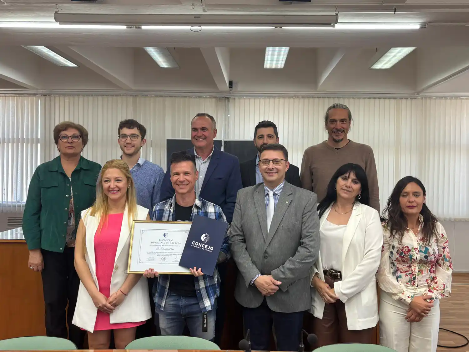 El Concejo Municipal de Rafaela reconoció como “Rafaelino Distinguido” a Sebastián Porto