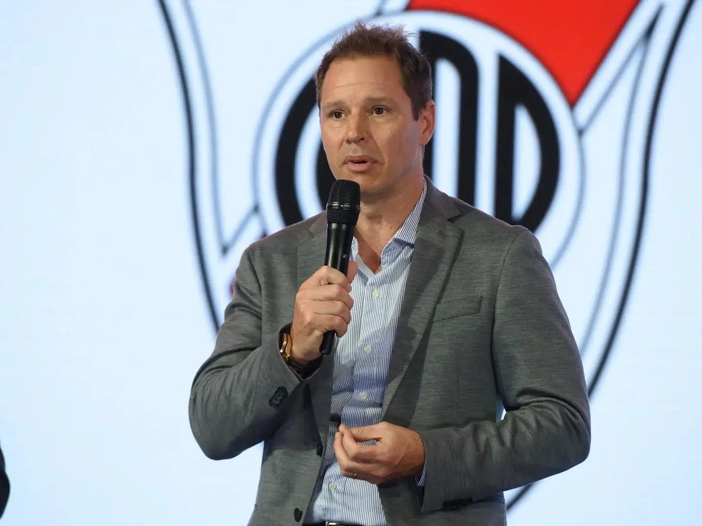 Jorge Pablo Brito, presidente de River.