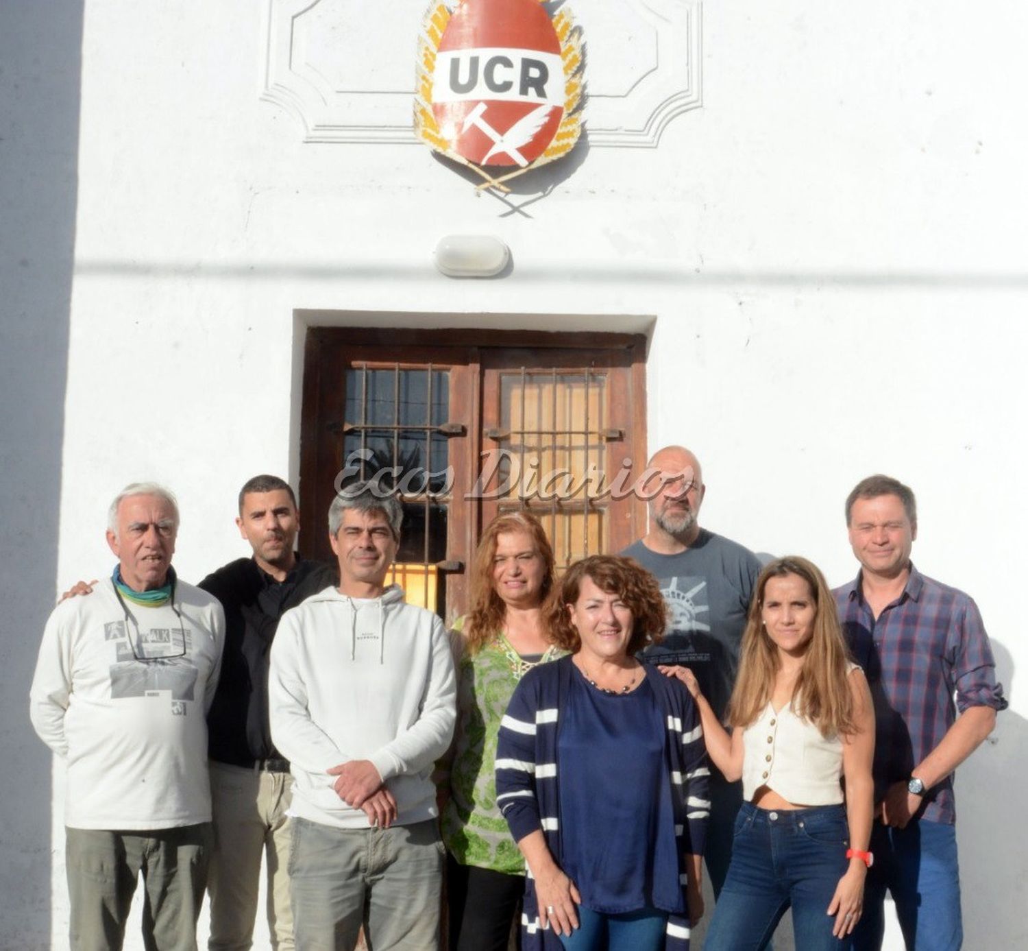 En el subcomité radical. Integrantes y concejales de la UCR