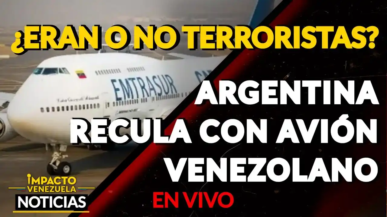 Liberan a 12 de los tripulantes del avión de Emtrasur en Argentina VIDEO – IMPACTO VENEZUELA