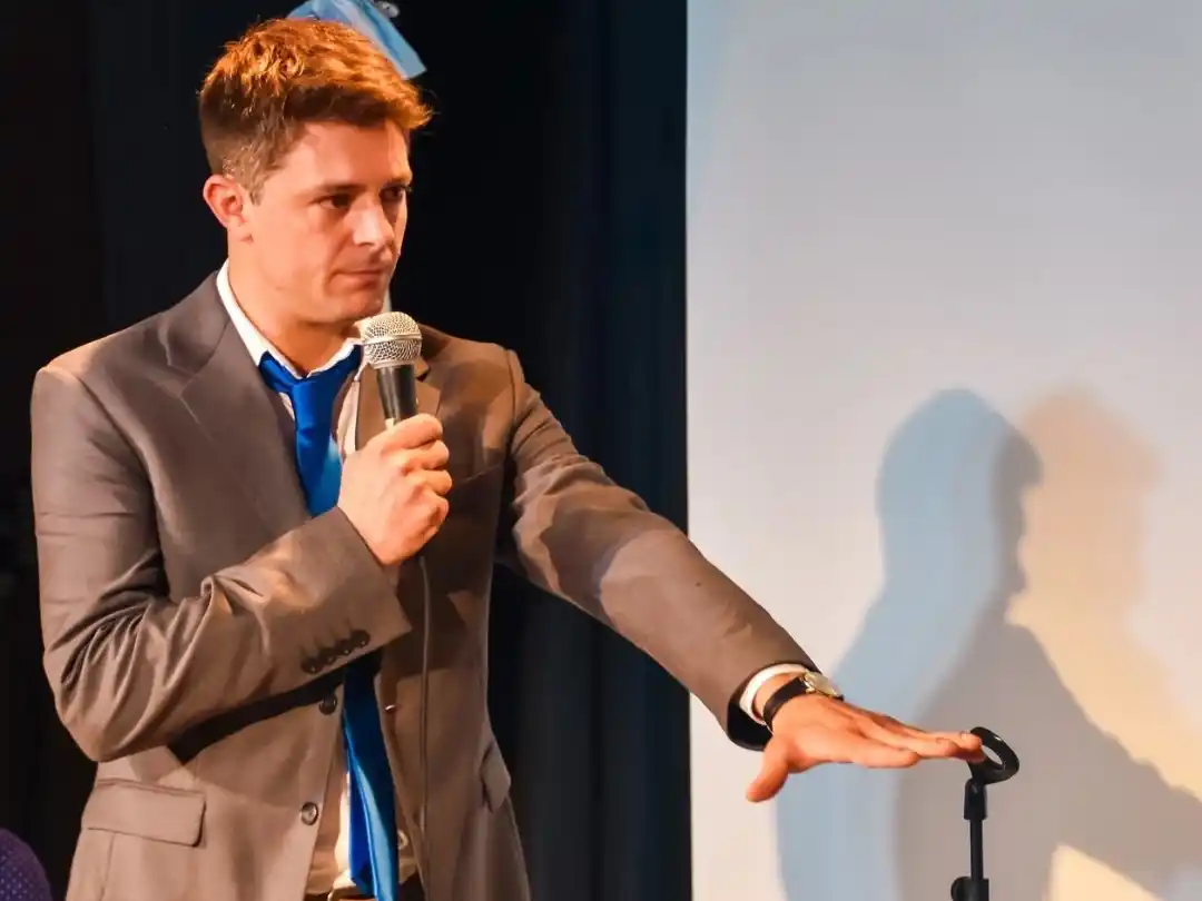 Joaquín Poleri juró como el primer intendente de Teodelina. Foto: Gentileza Gobierno de Teodelina.