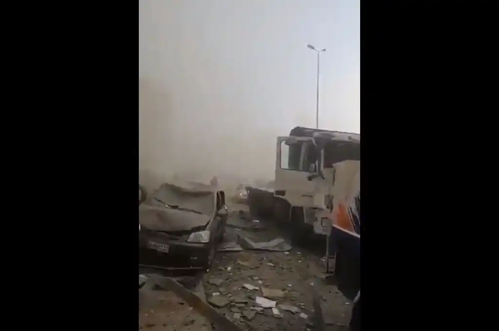 Video: una potente explosión en Beirut, Líbano