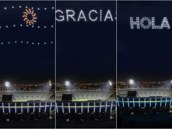 Empresa de Córdoba adquiere flota de 200 drones para eventos