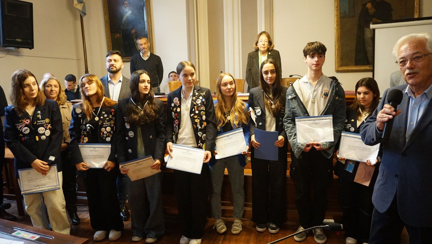 Tandil tendrá seis jóvenes rotarios embajadores en el mundo