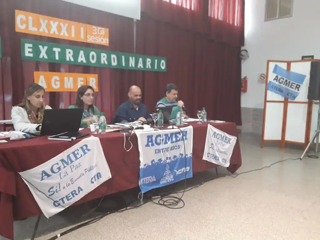 Agmer aceptó la propuesta de aumento que presentó el Gobierno