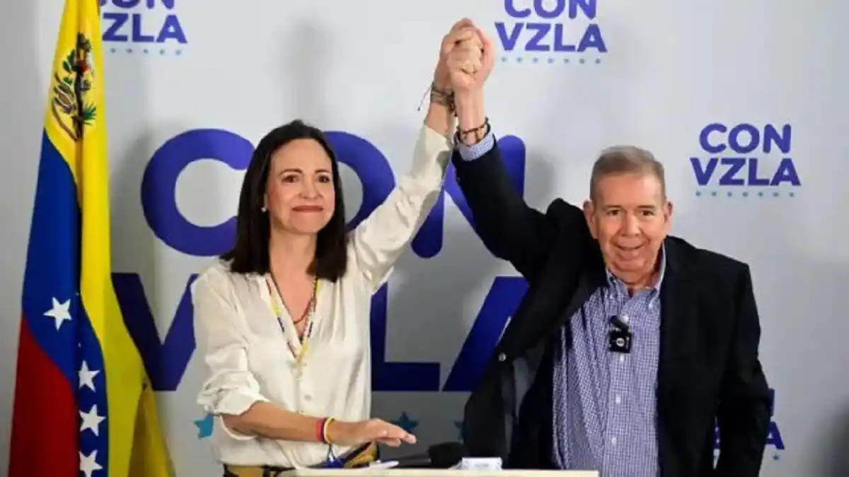 MARÍA CORINA y EDMUNDO GONZÁLEZ ganan el premio SÁJAROV: por su lucha para «restaurar la libertad y la democracia»