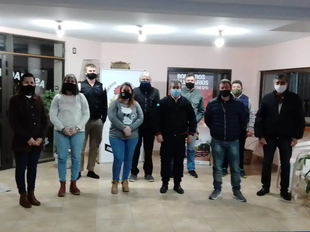 Weber continúa presidiendo la Comisión Directiva en Bomberos