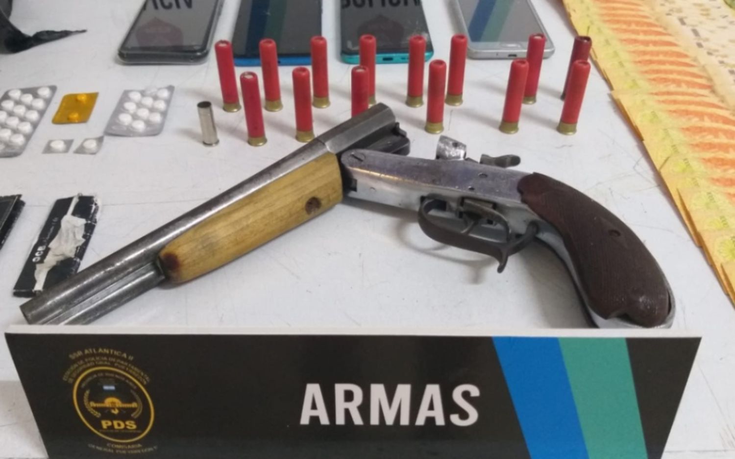 Una pareja alquiló una vivienda para vender droga