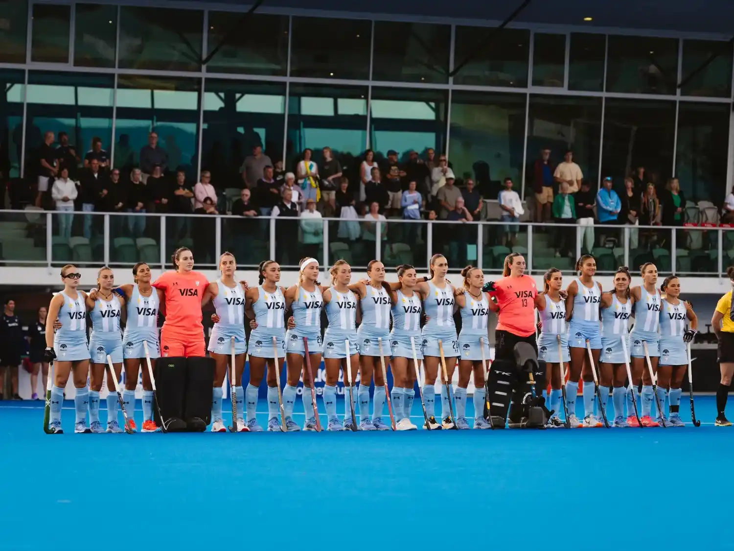 Las Leonas viajan hoy a Europa para realizar amistoso previos a una nueva ventana por la PRO LEAGUE. Foto: CAH
