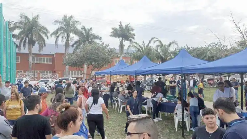 Militantes de UP acercaron servicios 
gratuitos a vecinos del Virgen del Rosario