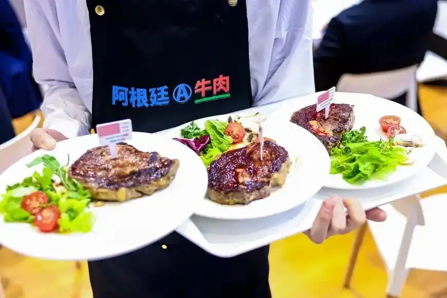 Carne argentina en el mercado chino