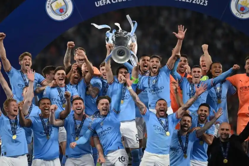Manchester City se consagró campeón de la Champions League