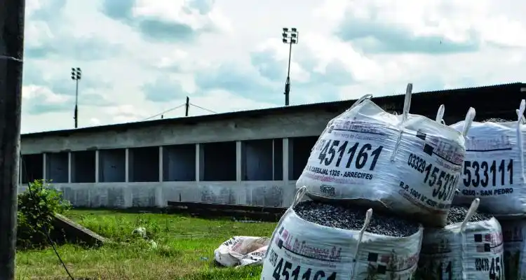 La obra del jardín de Banfield la terminará el Municipio