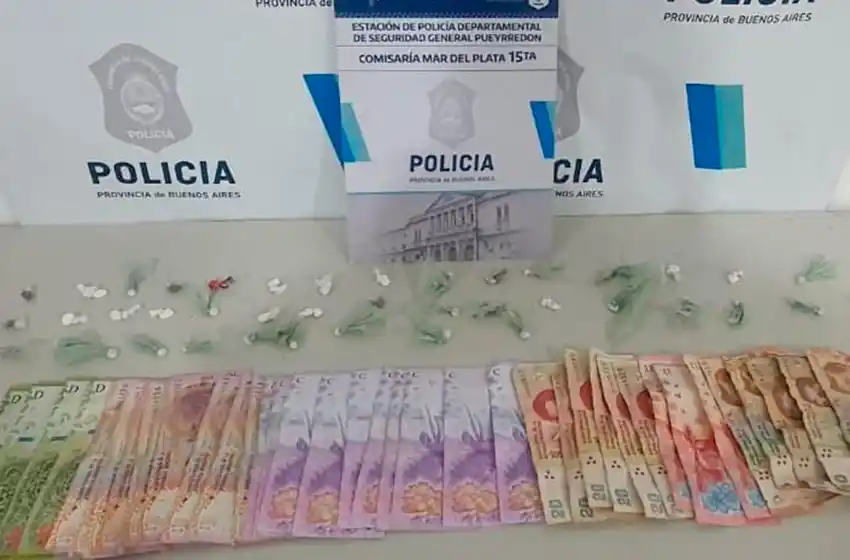 Atraparon a un "dealer" en Parque Camet
