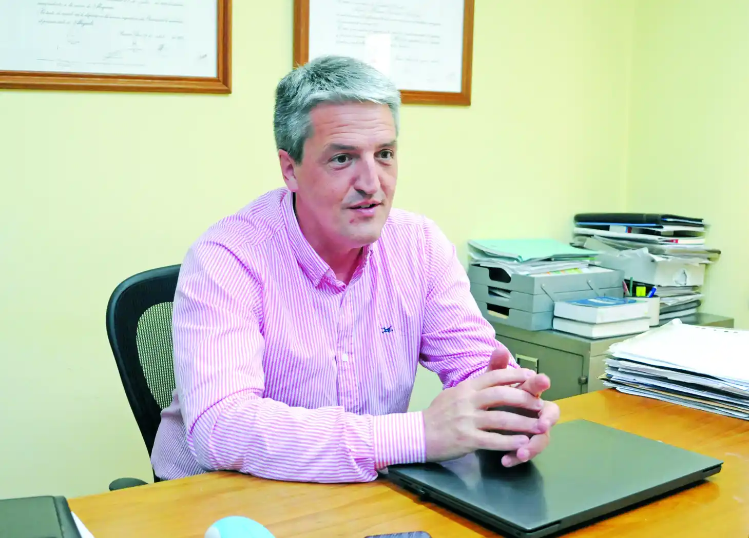 “No hay grieta entre Lunghi  y yo. Solo visiones diferentes”
