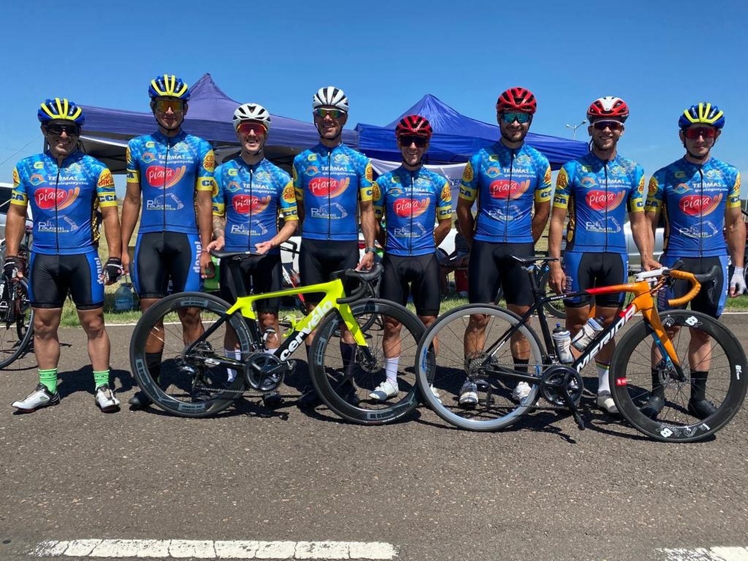 El Club Ciclista Argentino correrá la Vuelta del Chaná en Mercedes