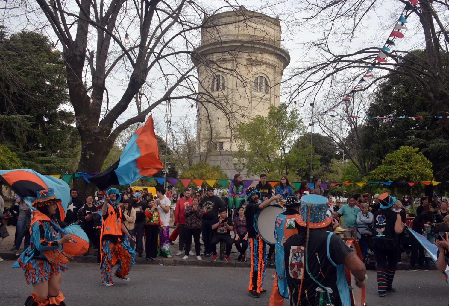 Cumple Corso Correla Voz, en la Plaza del Tanque