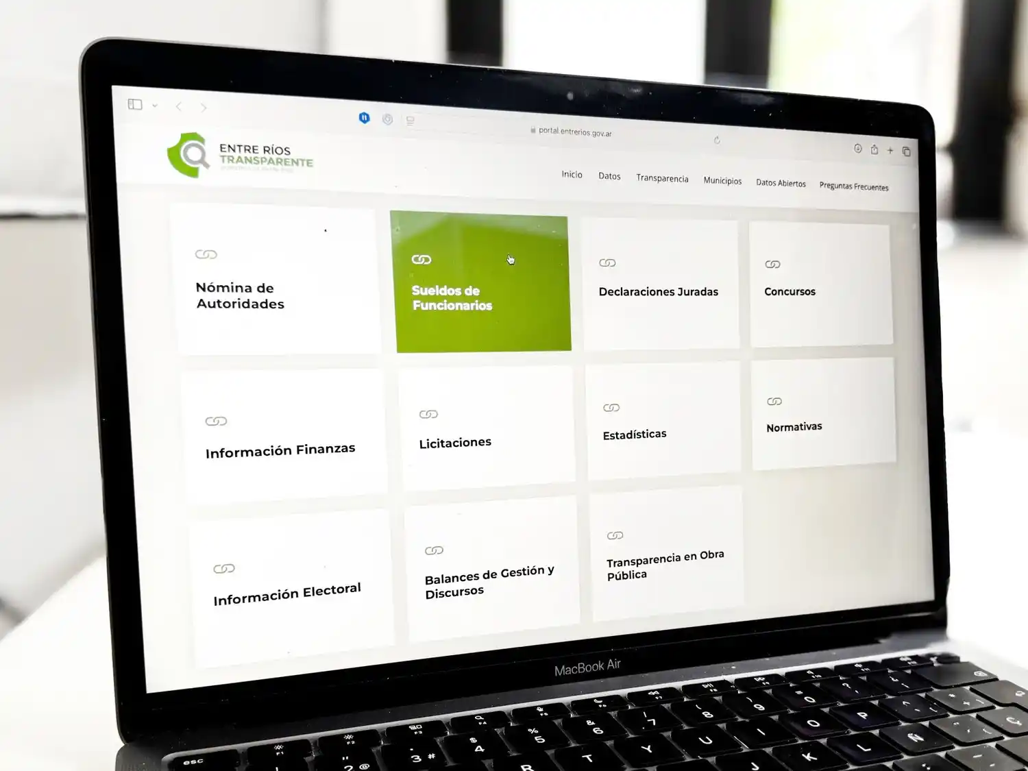 El Gobierno de Entre Ríos actualizó su Portal de Transparencia para facilitar el acceso a la información pública