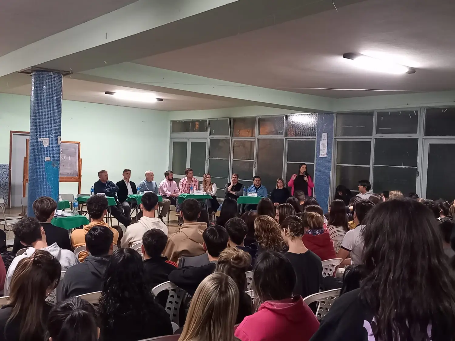 Elecciones 2023: tres candidatos debatieron ante estudiantes en el Socorro