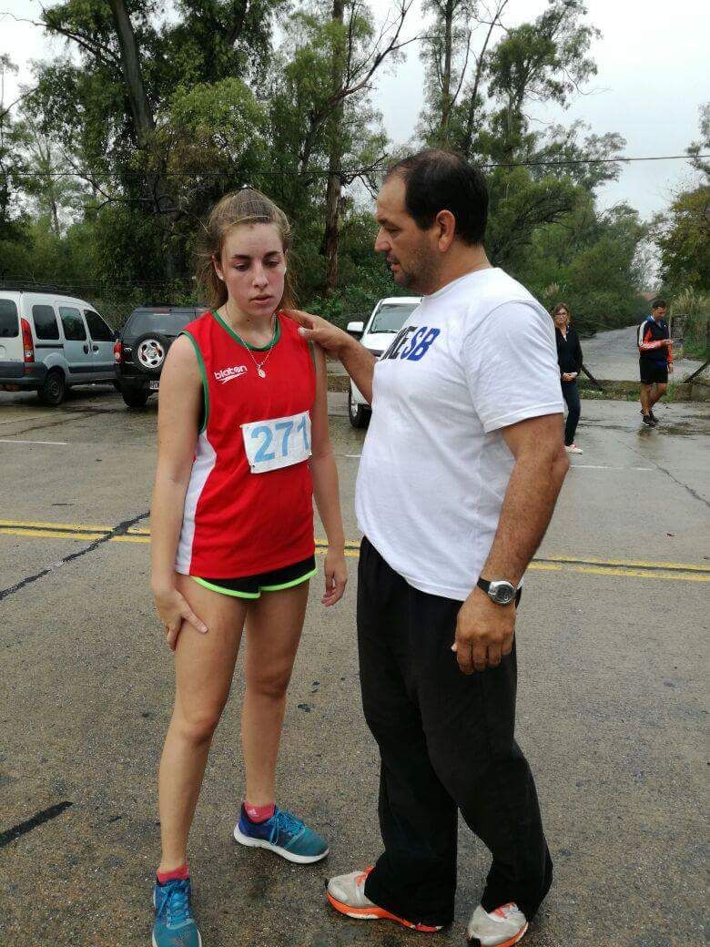 Valentina participó de la Copa Nacional de Clubes de Marcha
