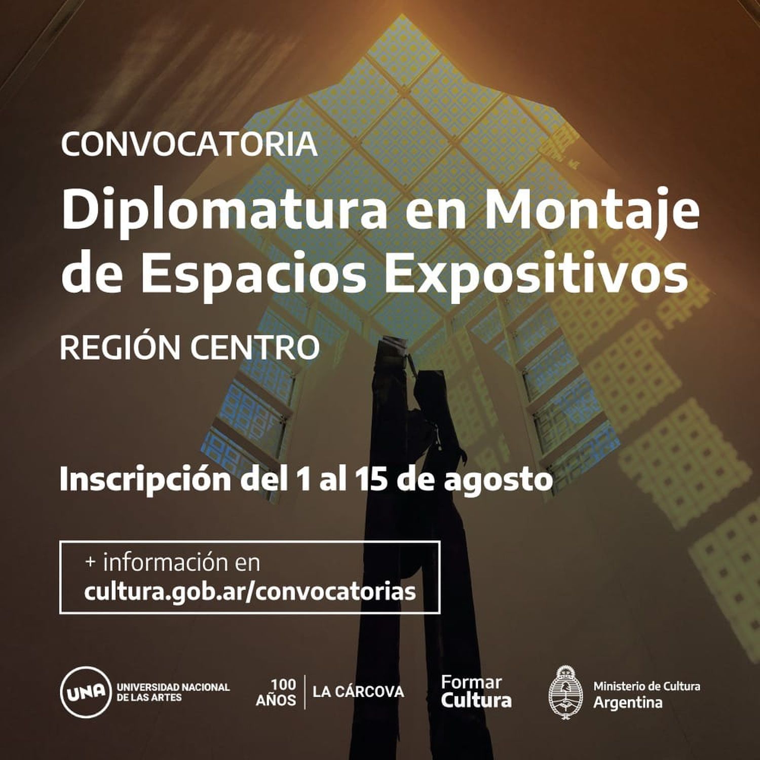 Cultura invita a la Diplomatura en Montaje de Espacios Expositivos