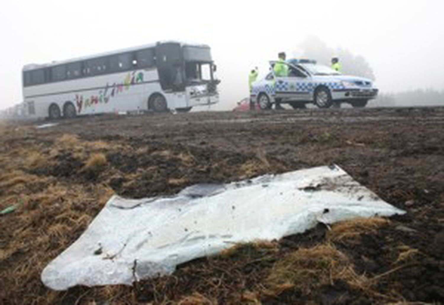 Dos muertos en un choque  frontal cerca de Concordia