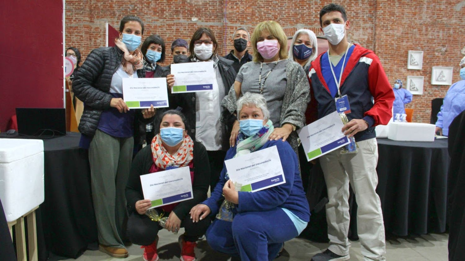 “Es enorme la tarea que están haciendo todos los vacunadores y vacunadoras en la provincia”