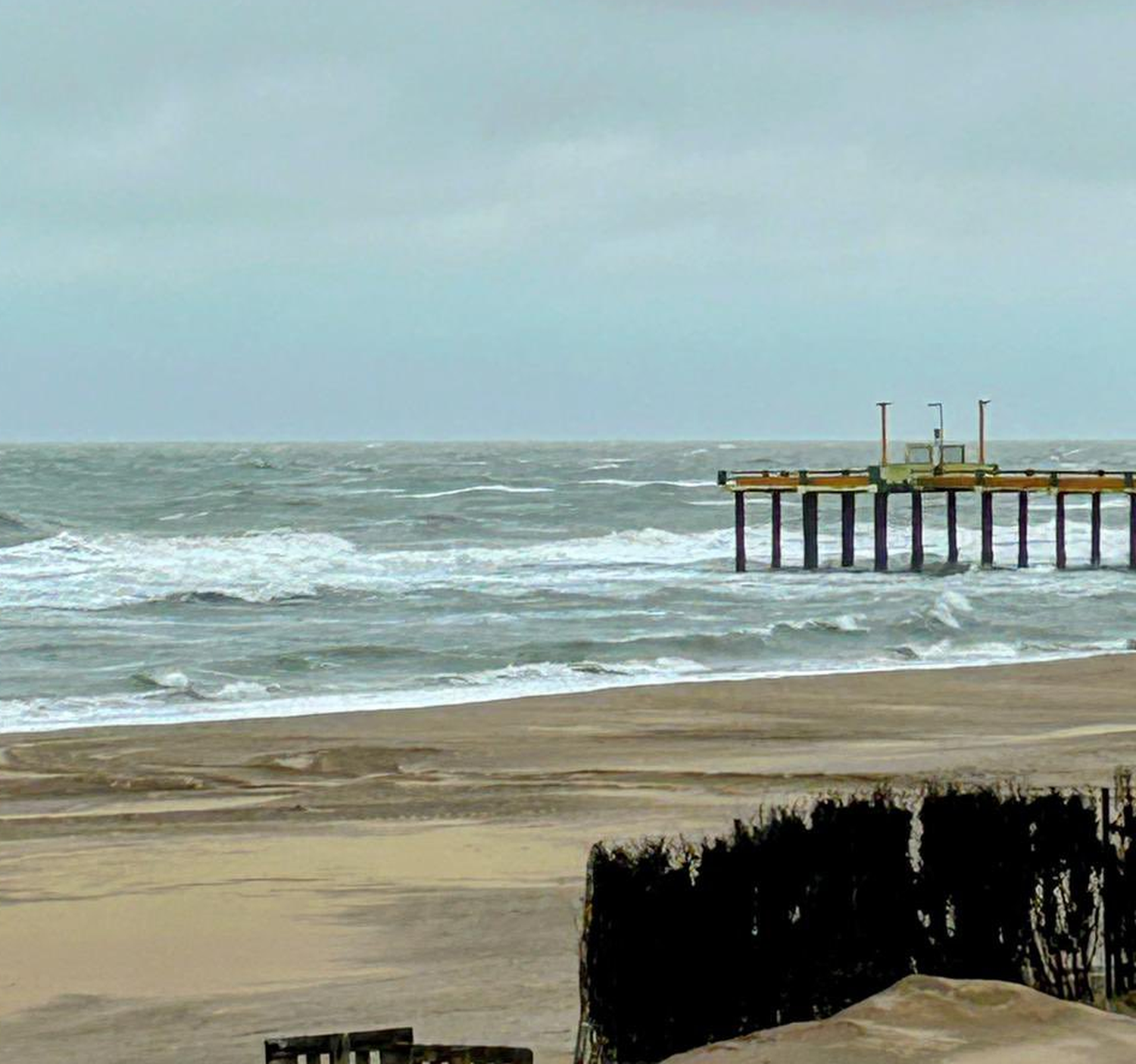 En Villa Gesell suspendieron las clases por el mal clima