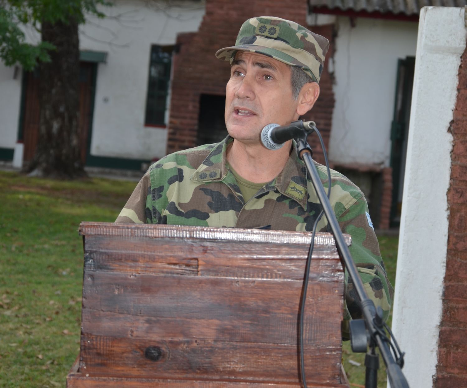 El Teniente Coronel D’Alessandri fue nombrado Jefe del barrio militar Malvinas Argentinas de Buenos Aires