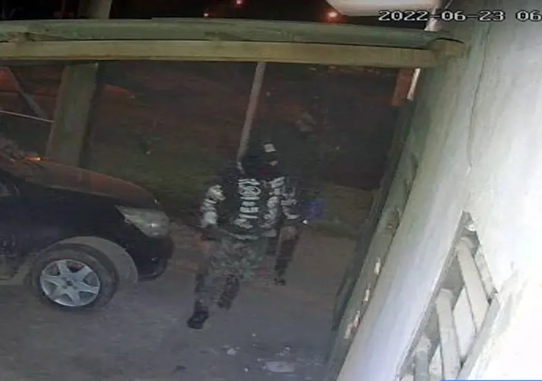 Un robo quedó grabado en cámaras de seguridad