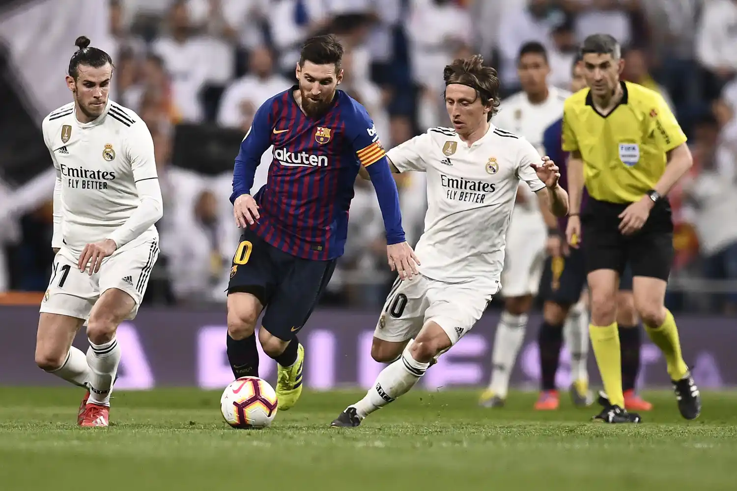 Barcelona festejó otra vez en el Bernabeu