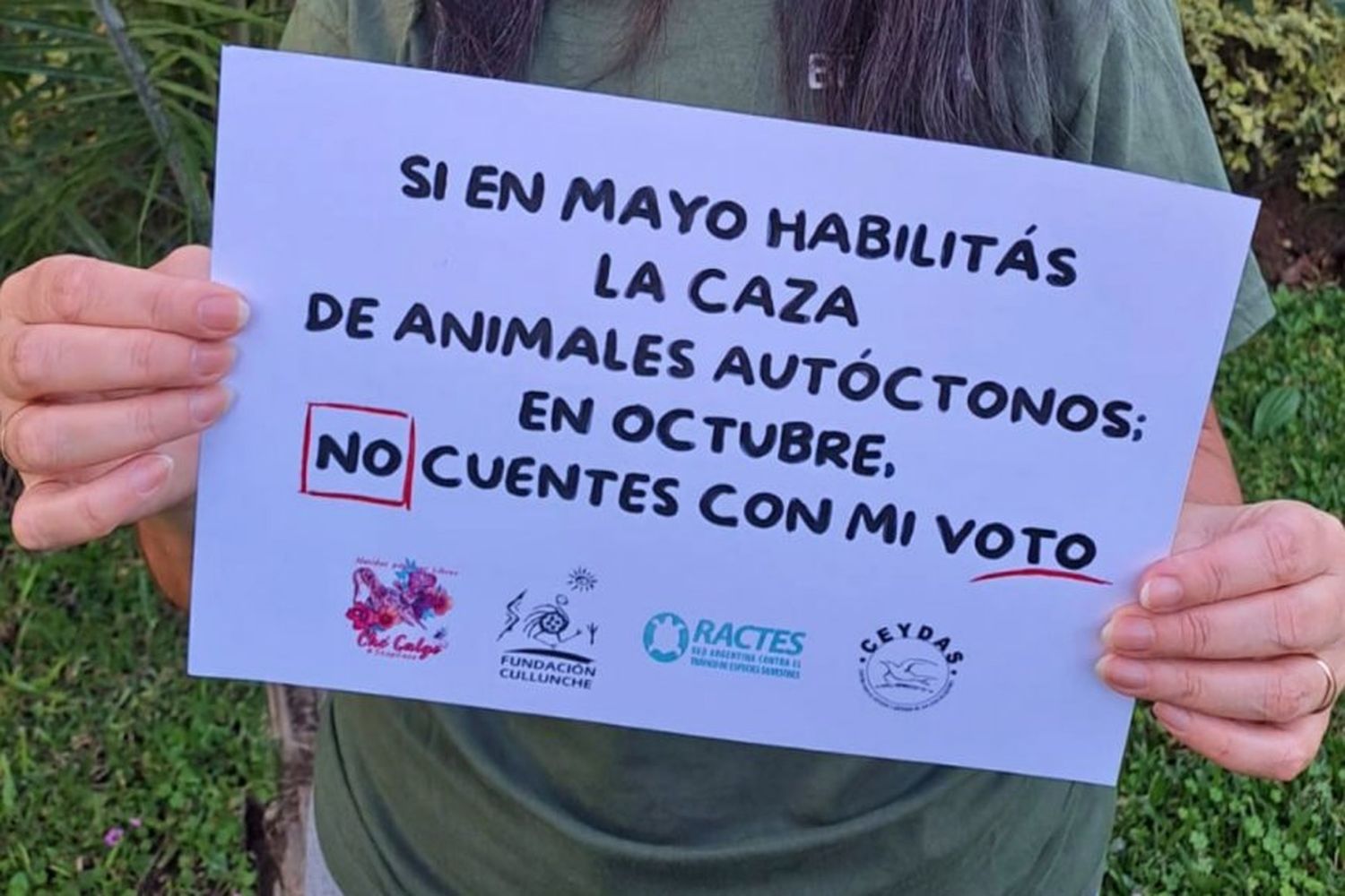 Invitan a dar la cara por los animales autóctonos, con una singular campaña en redes