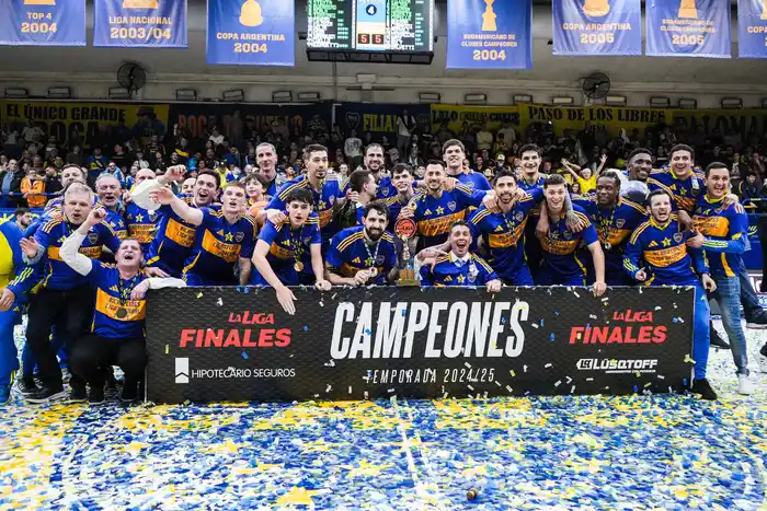 Boca Campeón - Liga Nacional 2025