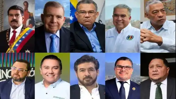 Candidatos respaldan resultados emitidos por el CNE y felicitan al ganador
