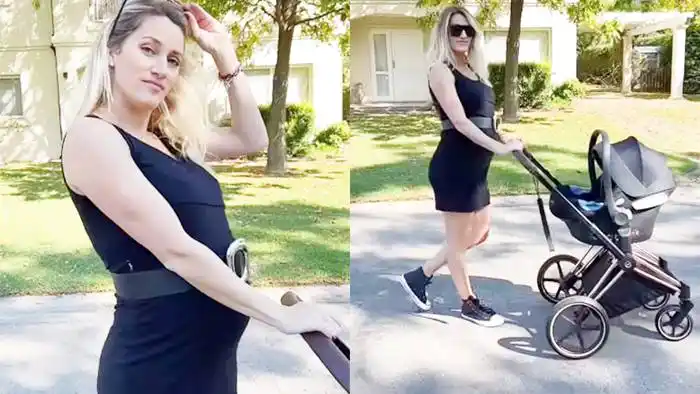 El lujo de Mica Viciconte para su hijo: un cochechito de más de $300.000
