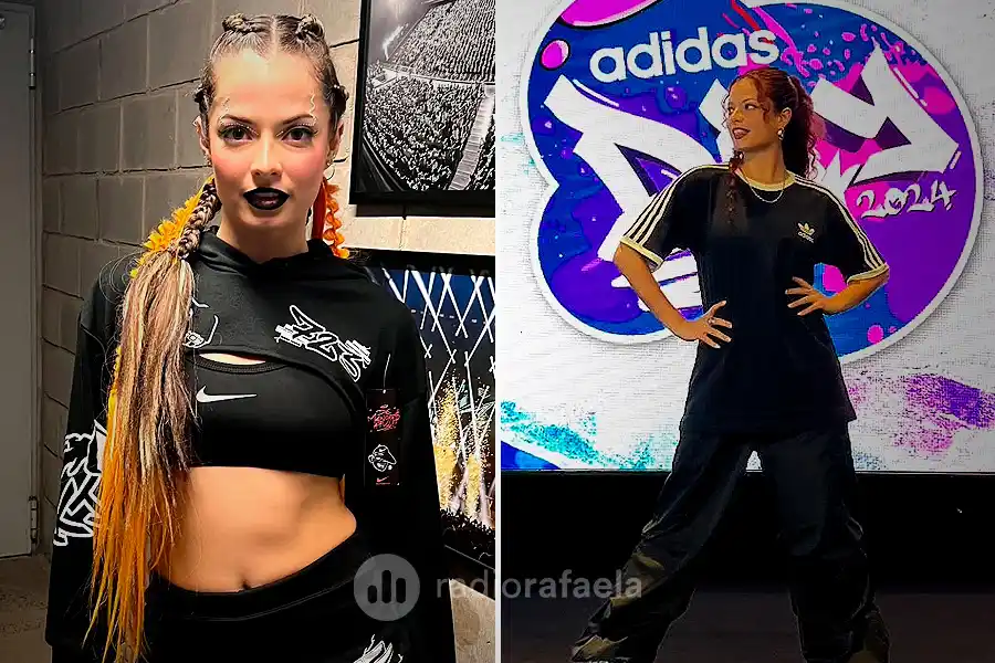 De Rafaela al escenario del Lollapalooza con su baile: “Es una locura de energía, el público grita y vos das todo”