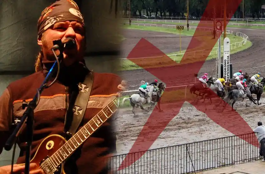 La Renga no tocará en el hipódromo