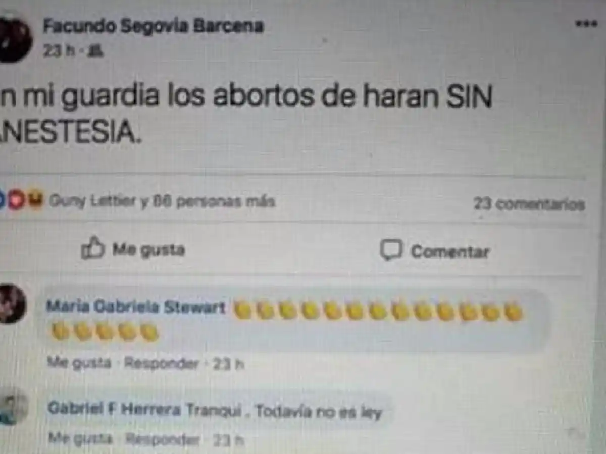 Un médico amenazó con no anestesiar a las mujeres que quieran abortar y lo echaron