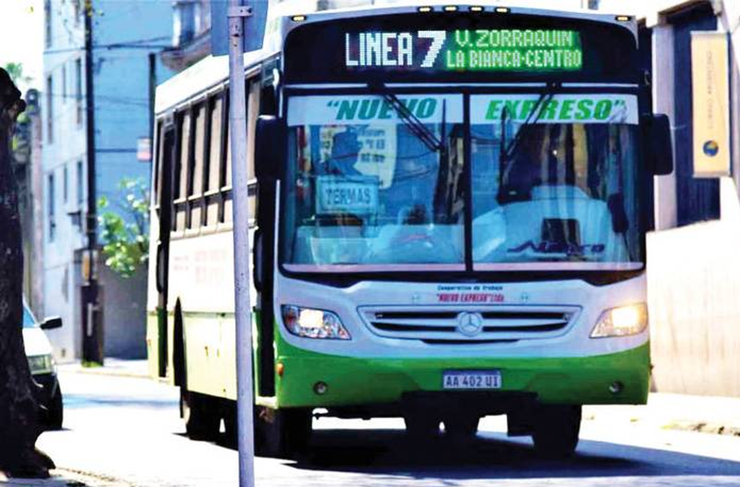 Sin líneas de colectivos: Choferes de Concordia se adhirieron al paro